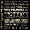 Detroit Michigan Famous Landmarks